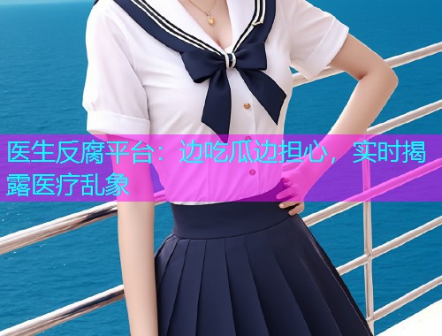 医生反腐平台：边吃瓜边担心，实时揭露医疗乱象