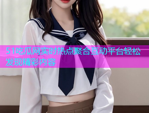 51吃瓜网实时热点聚合互动平台轻松发现精彩内容